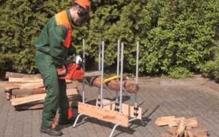 Стенд для резки древесины поможет вам подготовить топливо