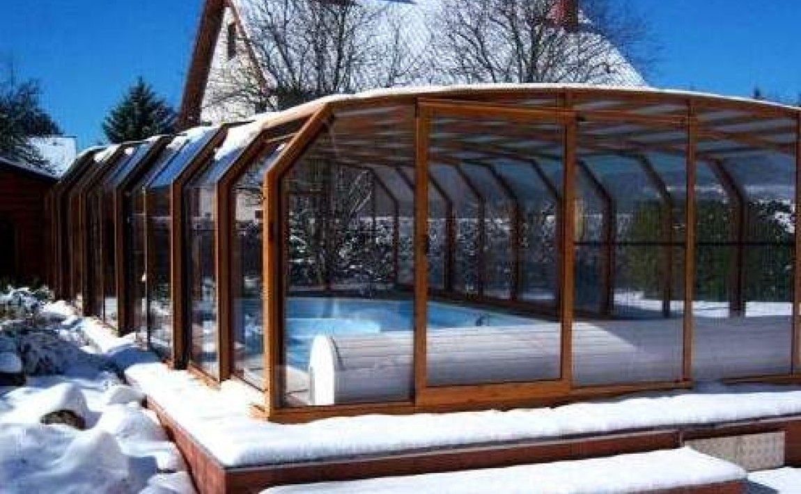 Садовый бассейн - защита от зимы - E-garden
