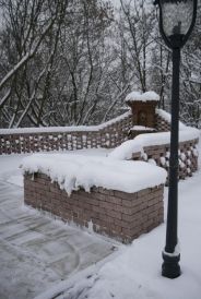 снегоуборочная поверхность сада