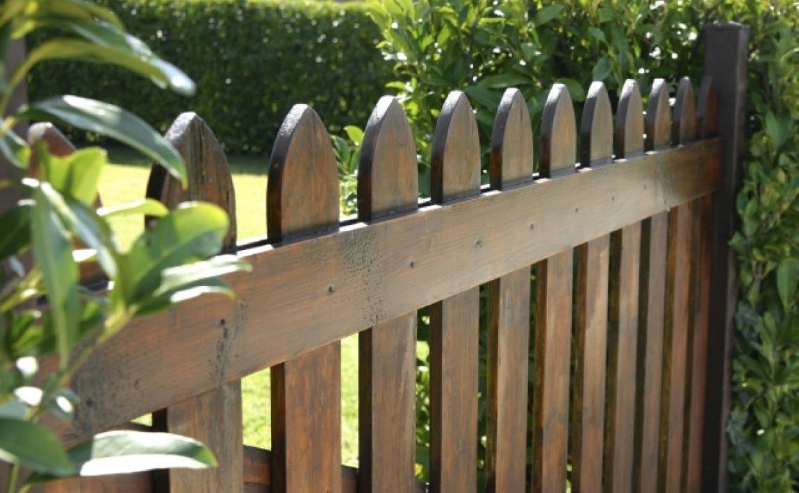 Деревянный забор - пропитка - Е-сад