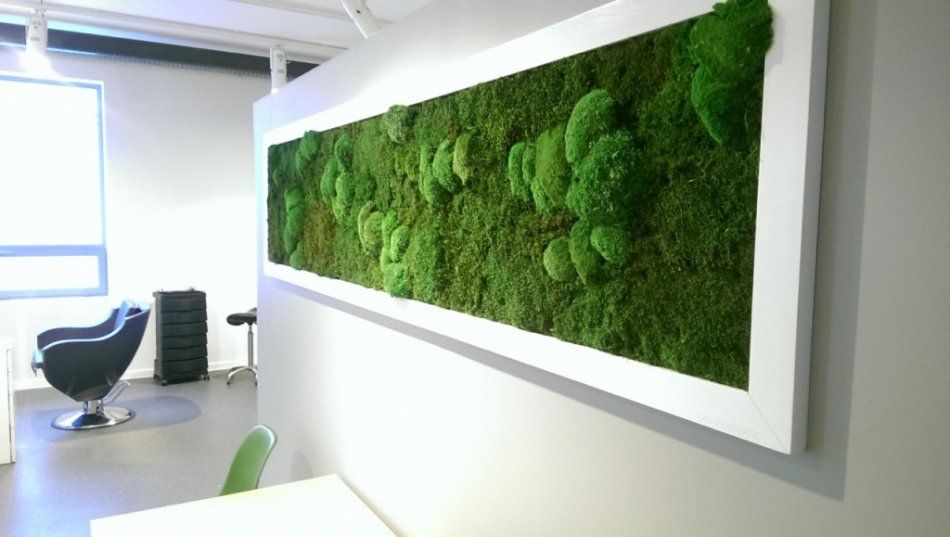 Роспись стен из растений