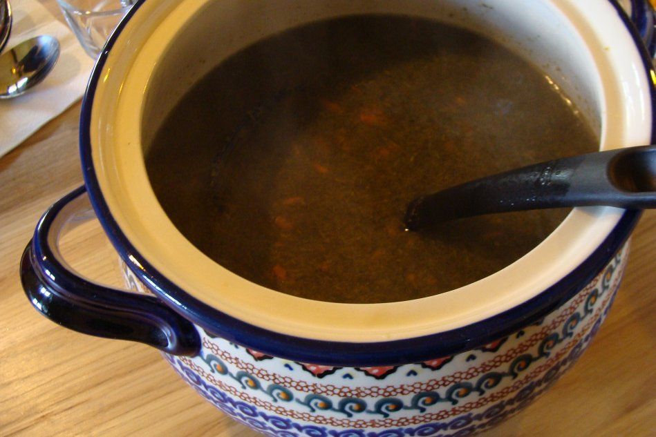Суп из листьев крапивы